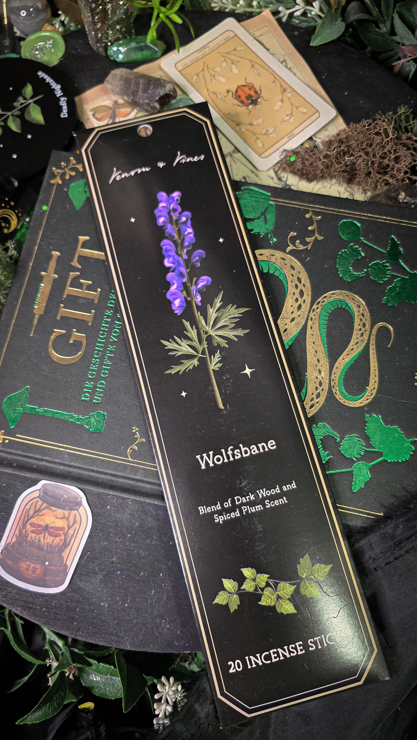 Räucherstäbchen Wolfsbane