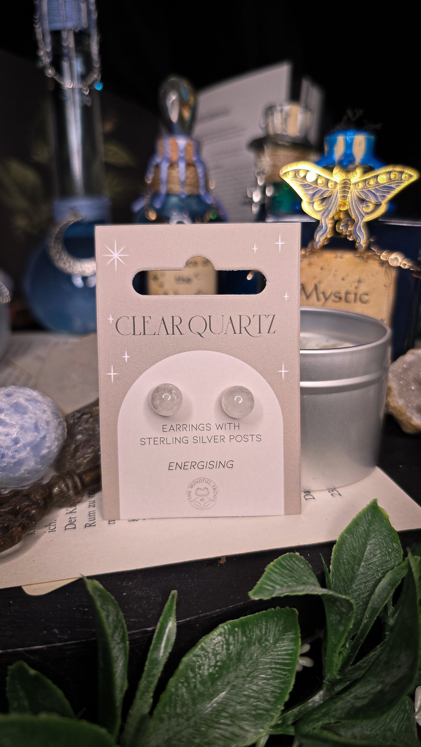 Clear Quartz Ohrstecker