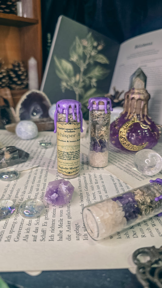 Whisper Jar Spell Jar - Intuition & innere Ruhe