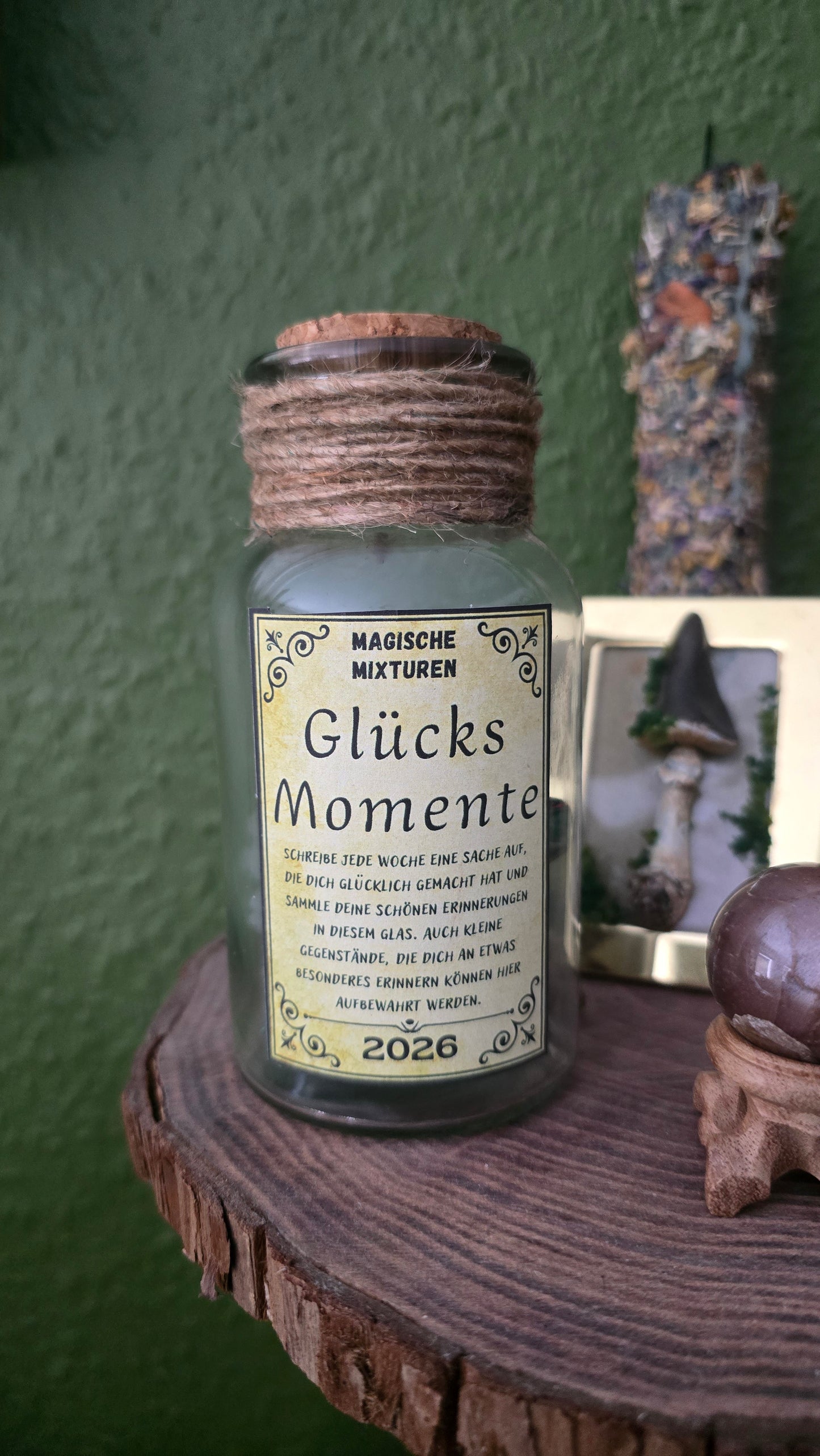 Glücksmomente 2026 Glas