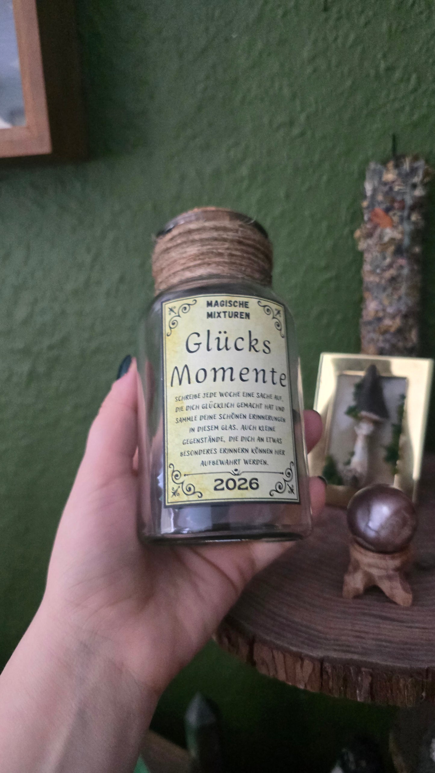 Glücksmomente 2026 Glas