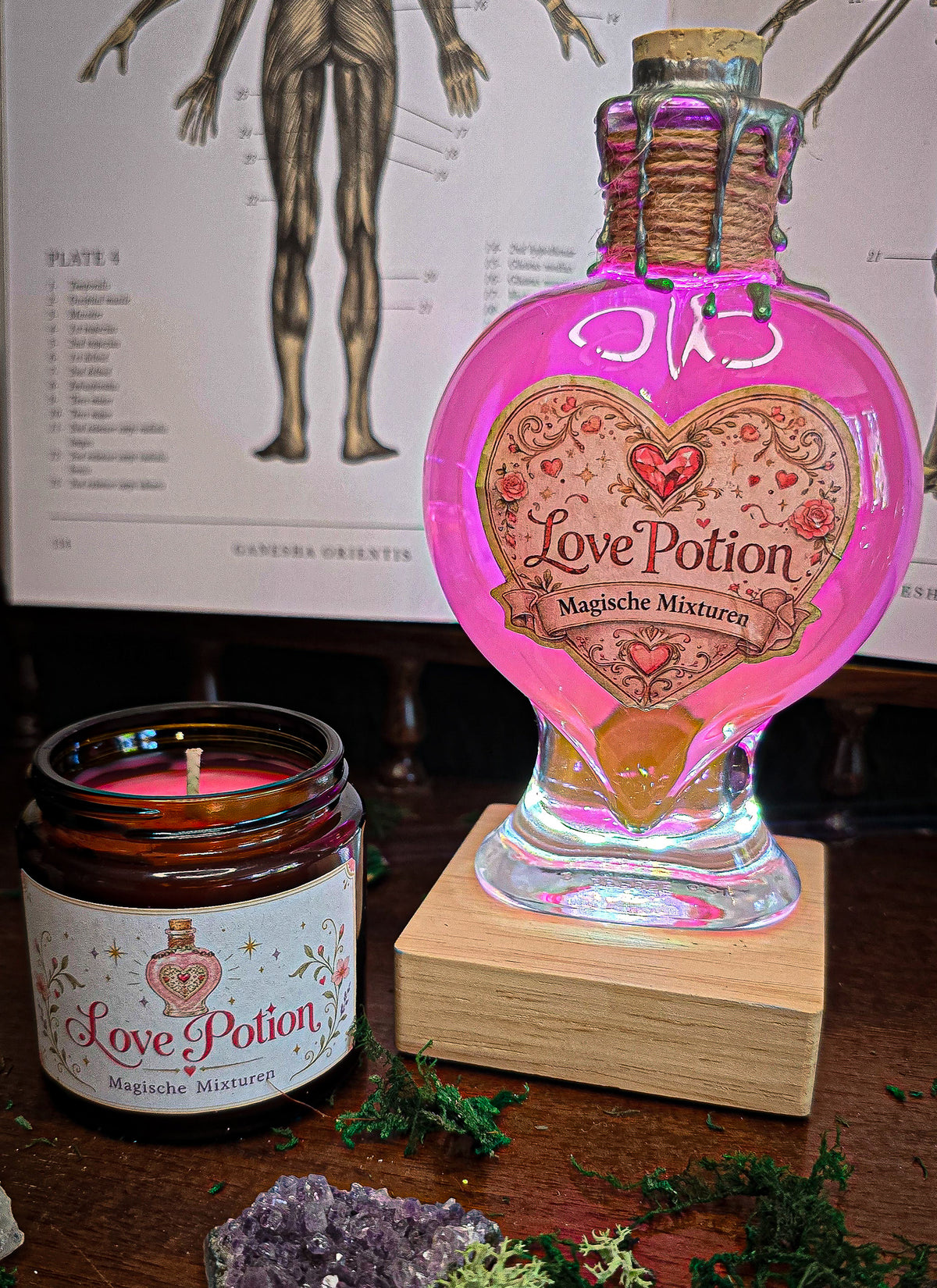 Love Potion Kerze